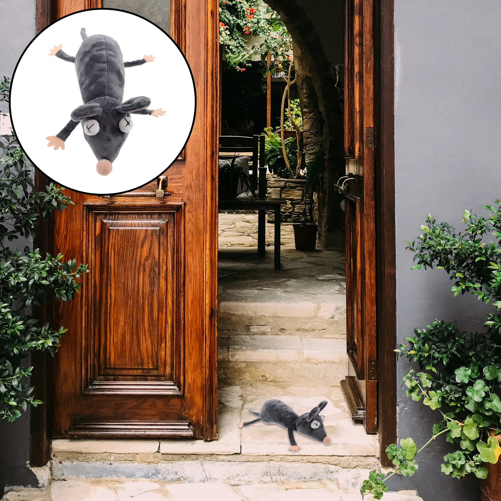 

Реалистичный дверной стопор в виде мыши, милый декоративный ограничитель для двери в форме животного, забавный мультяшный декор для детской, игровой комнаты, подарок для вечеринки или розыгрыша