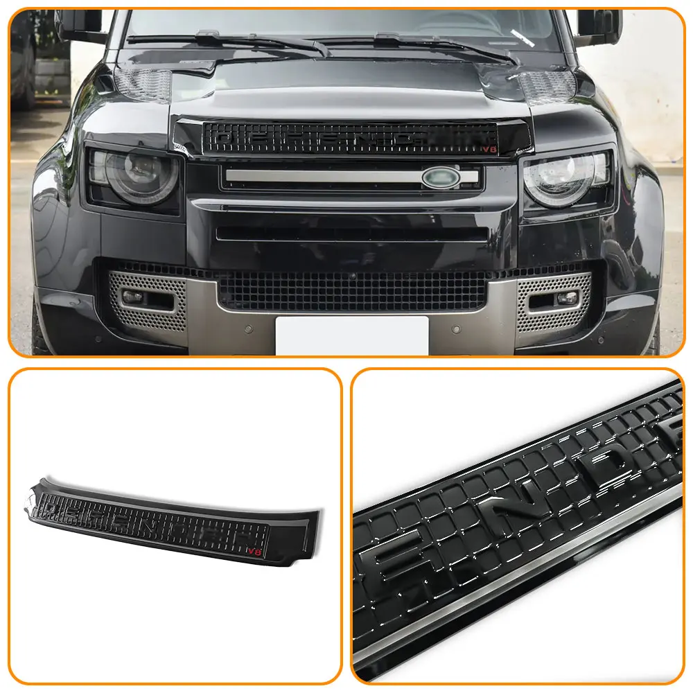 

For Land Rover Defender 2020-2025 Hood Guard Bonnet Guard Body Kit Accessories Front Bug Shield Hood Deflector