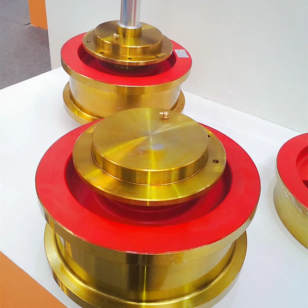 Superior Quality Alloy Forging European Crane Wheel Sets High Precision Machining Wheel for Crane End Beam