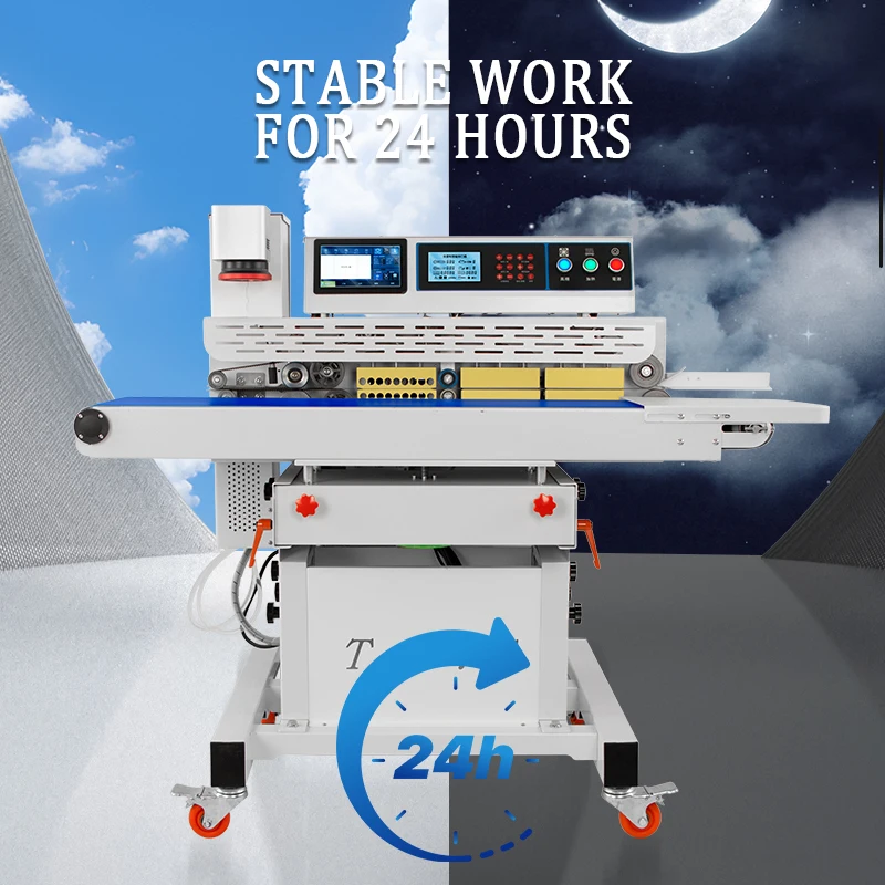TEPPS 320 UV Sealing Machine Continius Automatic Plastic Bag Sealing Machine Rice Potato Pellets Nuts Seeds Bag