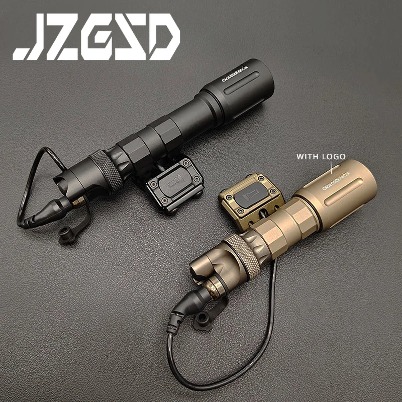 

Tactical Weapon Light V2 Flashlight Airsoft Hunting Rifle Scout Light LED 1000 LM With Dual Pressure Switch Fit 20MM Rail