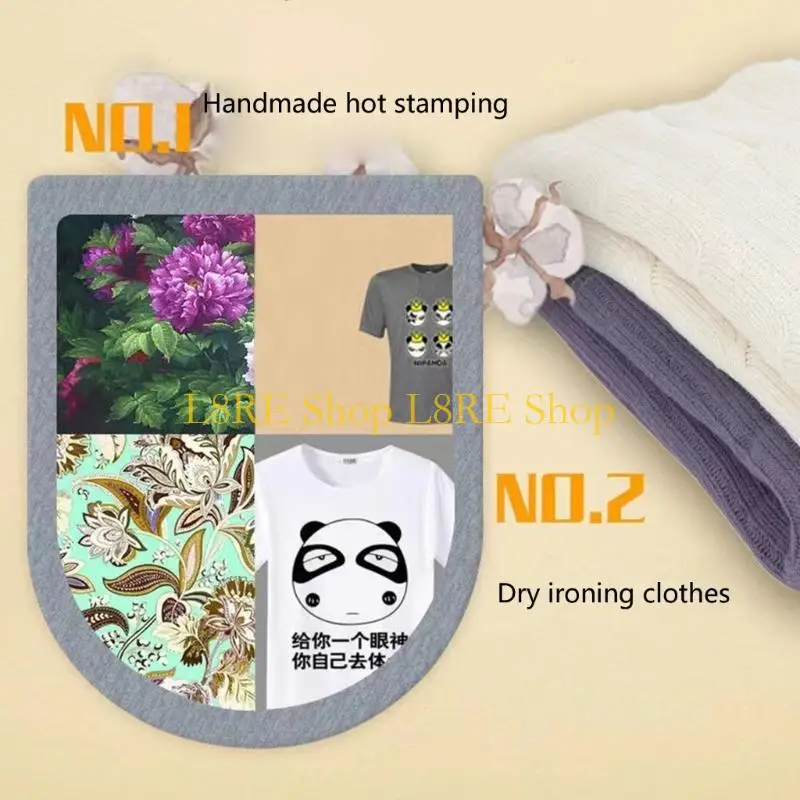 L8RE Portable Small Dry Steam Ironing Board Handheld Clothes Irons Steamer Enduring