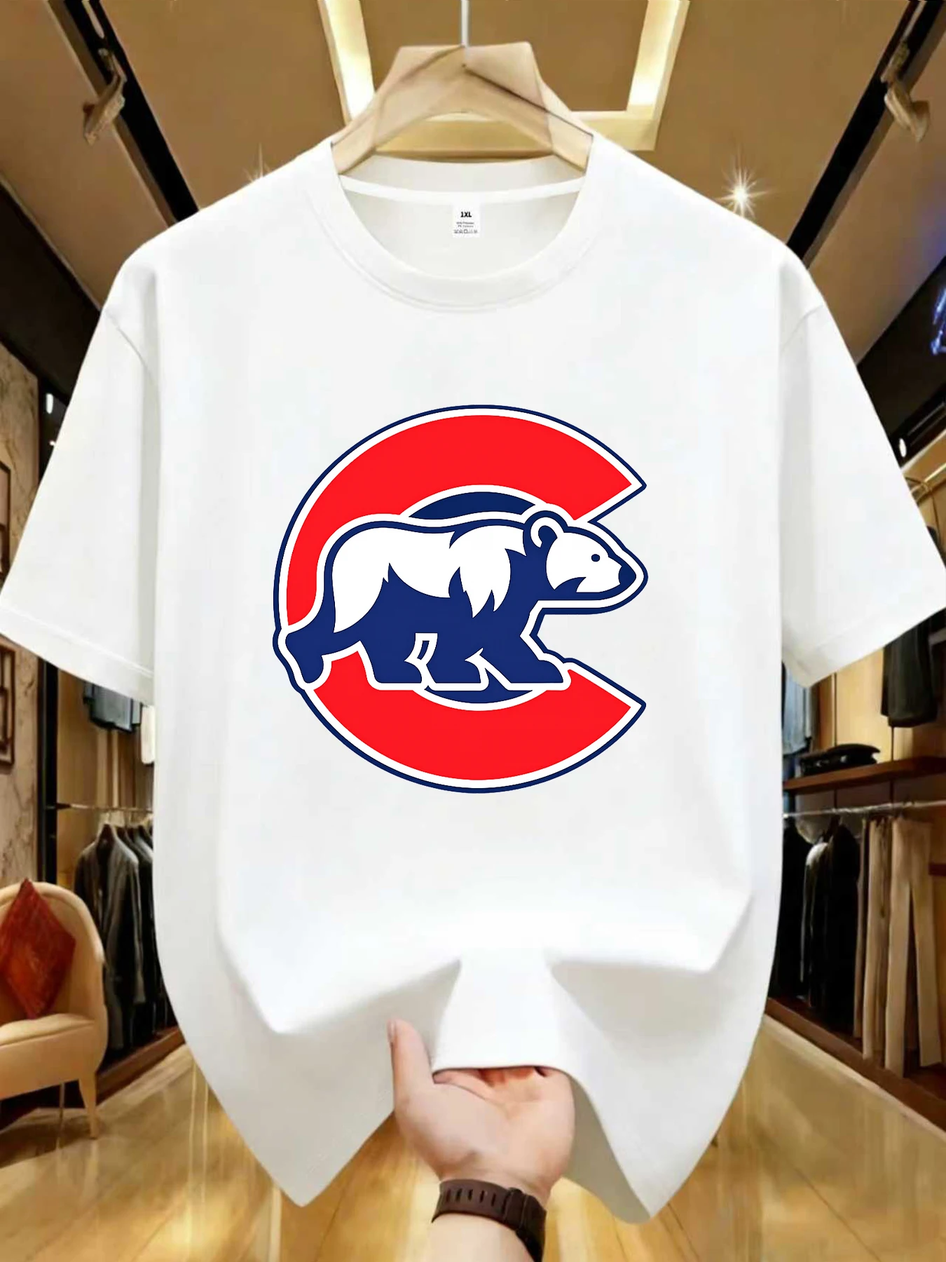 

【WDS0157】Женская футболка больших размеров с круглым вырезом, повседневная, с коротким рукавом, эластичная, с модным принтом