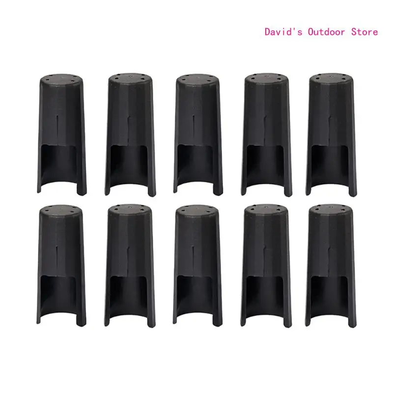 

10 Pieces/set Professional Alto Tenors Saxophone Mouthpiece Protect Cover X3UA