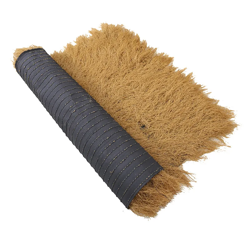 Thatch Grass Palm Thatch Rolls, Mexican‑Style Synthetic Straw Roofing, Fake Grass Thatch Mat for Patio, Fence, Tiki Bar