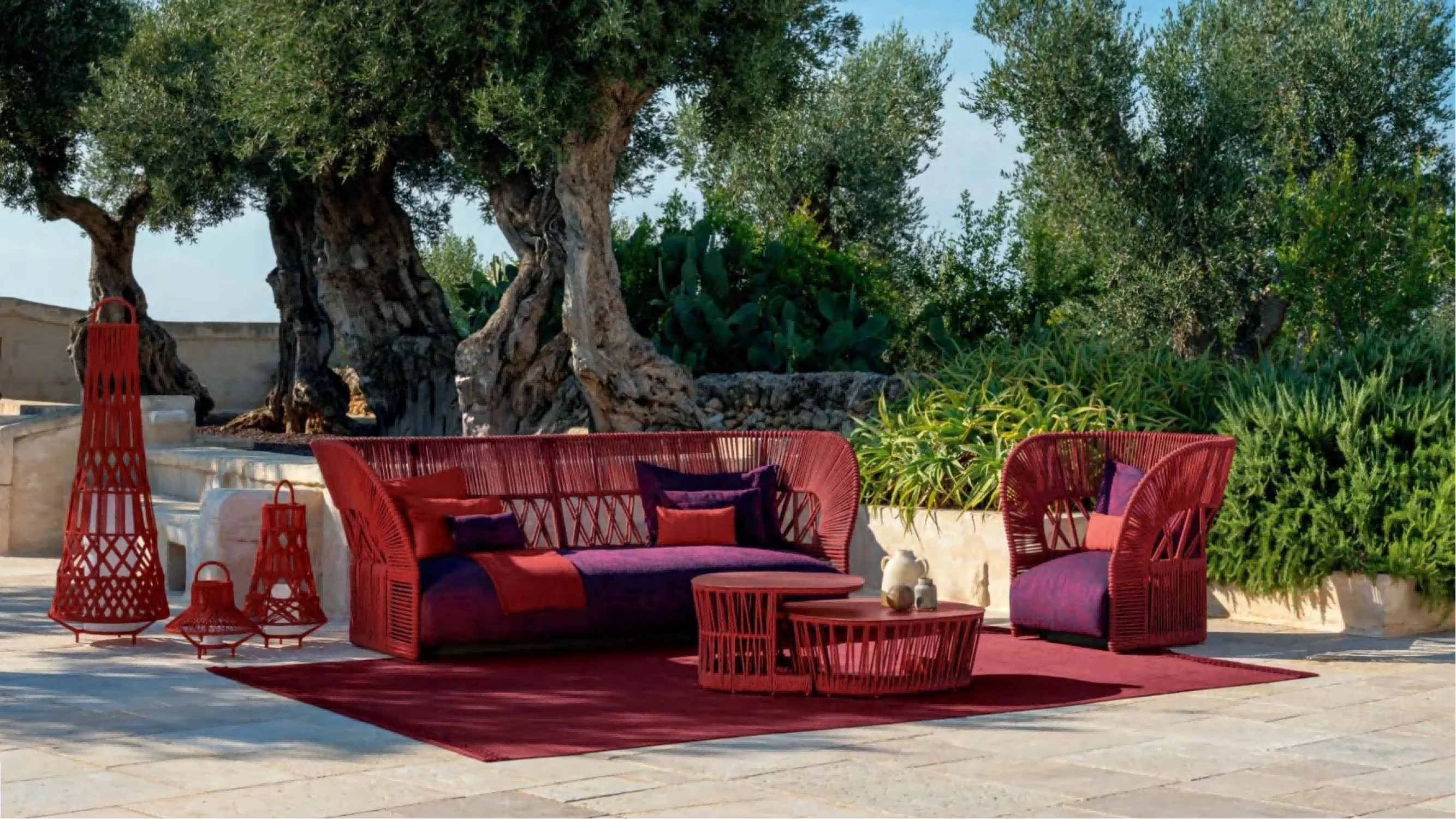 

Outdoor Patio Furniture Set Minimalist Balcony Furniture Outdoor Leisure Patio Set Rope Garden Sets Metal Garden Sofas