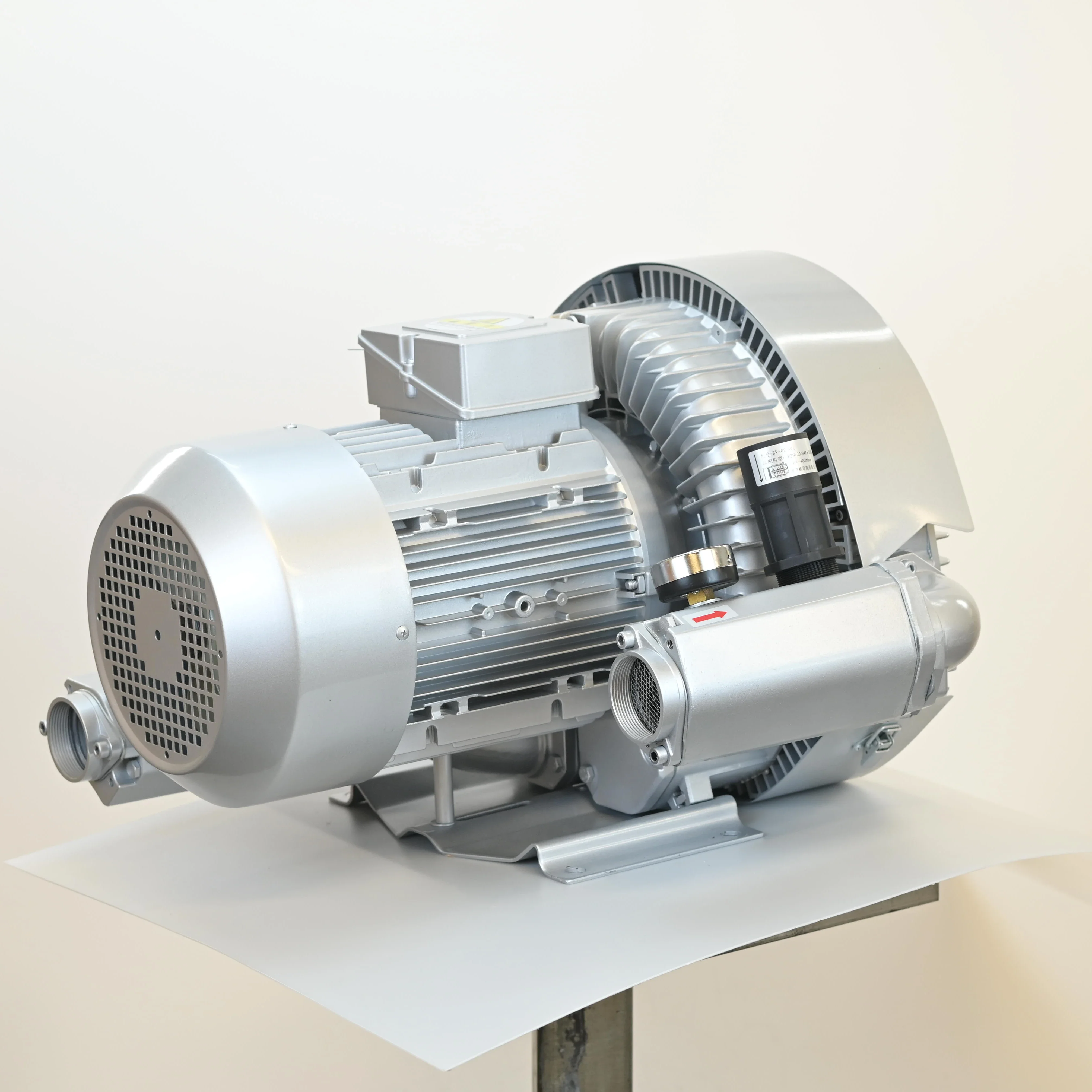 Factory Direct Sales Pump 7.5kw Double Stage Regenerative air Ring Blower 320m3/h Vacuum Pump for Wooden CNC Router