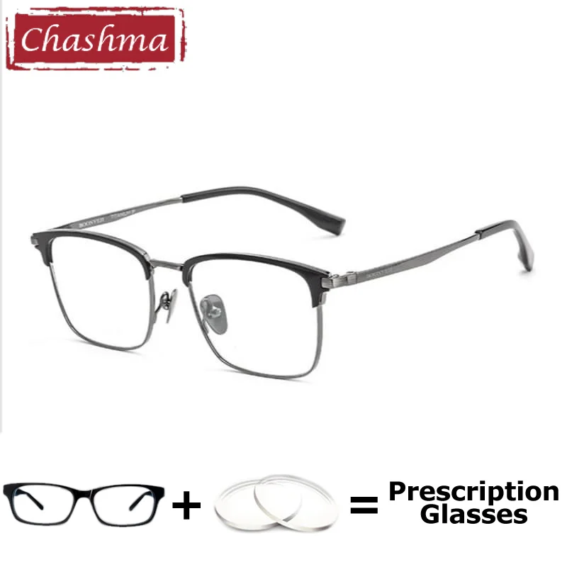 

Chashma Prescription Glasses Men Myopia Anti Blue Light Photochromic Multifocal Eyeglasses Frame Farsighted Optical Spectacles