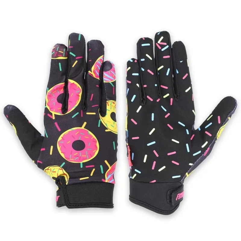 Sports gloves for all seasons, donut-shaped, unisex, touchscreen compatible, suitable for skiing, driving, cycling, and outdoor