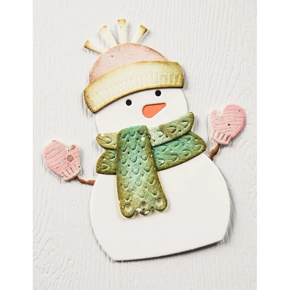 عيد ميلاد سعيد المجمعة ثلج القوس الماوس الدب صدفي تحديد العلامات يموت قطع DIY 2025 جديد سكرابوكينغ بطاقة واضح Stamps يموت #4