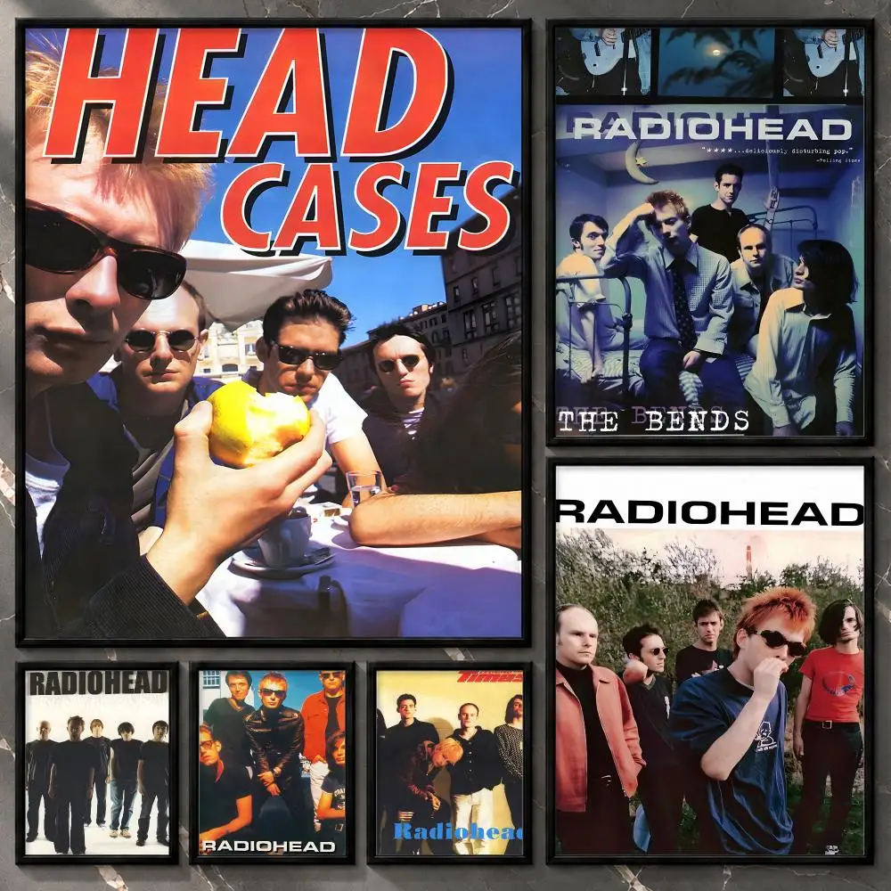Alternative-Stageart-Collectible-Legendary-Performance Radiohead Poster Aesthetic Unframed Wall Prints for Bedroom & Living Room