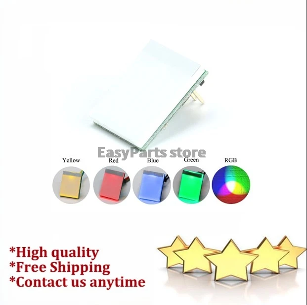 Capacitive Touch Switch HTTM Touch Button Sensor Module Green Blue Red Yellow RGB Colorful Display Integrated Circuit
