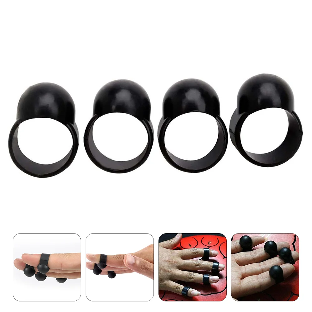 

8 Pcs Ethereal Drum Finger Cots Tongue Sleeve Picks for Sideburns Cover Instrument Tool Beginner