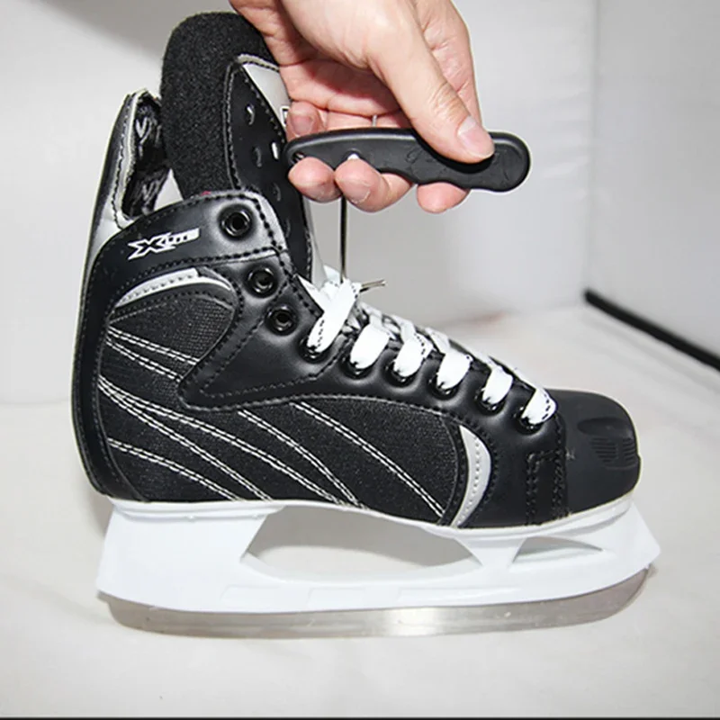 Tendeur de Chaussures de Patinage sur Glace Professionnel, Outil d'Équipement avec Crochet, Pliable, Portable, 10/5/1 Pièces