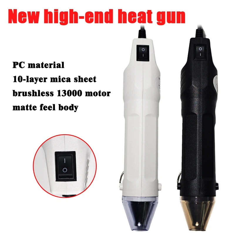 Pistola de ar quente 230v ue pistola termo retrátil portátil diy artesanal vedação de borracha levantada pó alívio ferramentas manuais termorretráteis