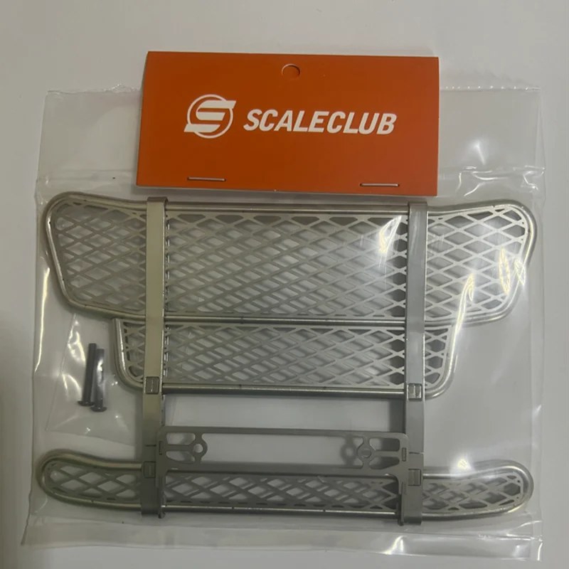 Scaleclub modelo 1/14 para scania 770s, barra de proteção de metal atualizada, cerca animal, bullpen para tamiya luu rc, caminhão, reboque, basculante