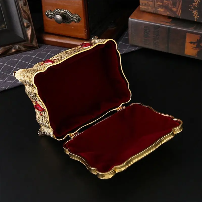 【CUSTOMER FAVORITE】European Jewelry Box 1, For Necklaces, Earrings Rings Storage, Desktop Decoration, For Valentine' S Day Gift