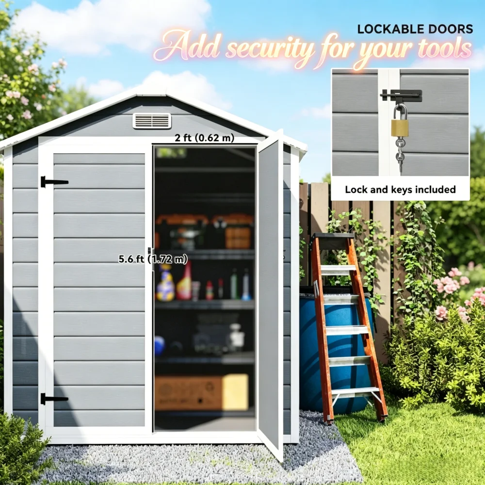 Tools Shed,Outdoor Storage Shed,Lawn Shed House