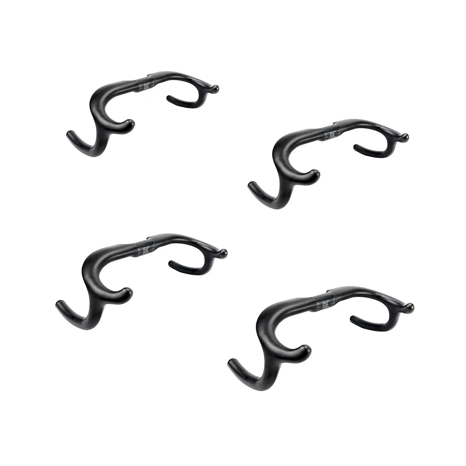 

Carbon Fiber Track Cycling Handle Sprint Handlebar Drop 120mm Reach 80mm 31.8mm