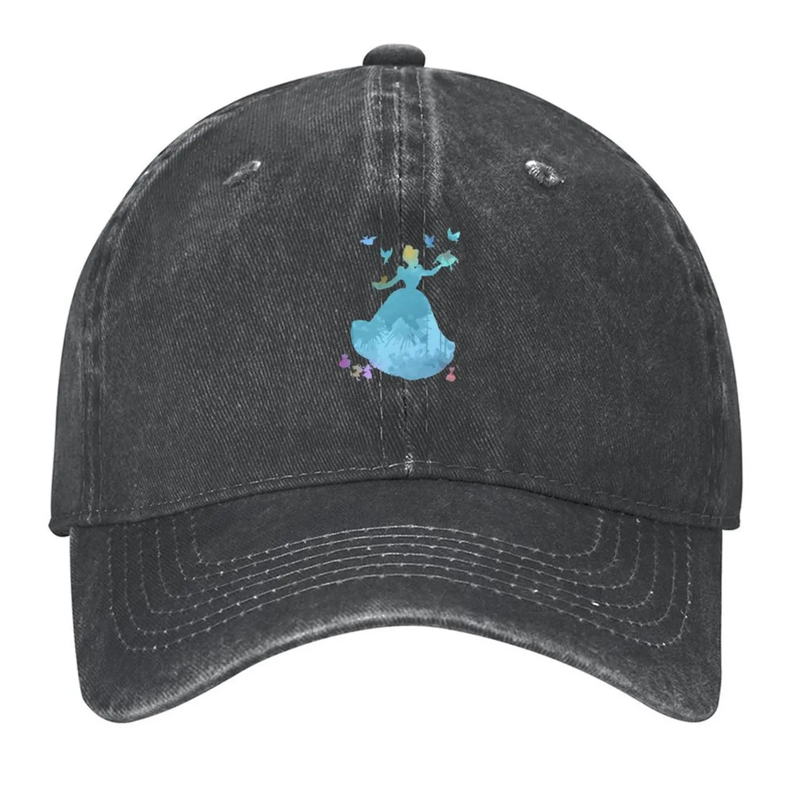 

Princess Inspired Silhouette Baseball Cap Snapback Cap Beach Bag dad hat western Hat Mens Hats Women's