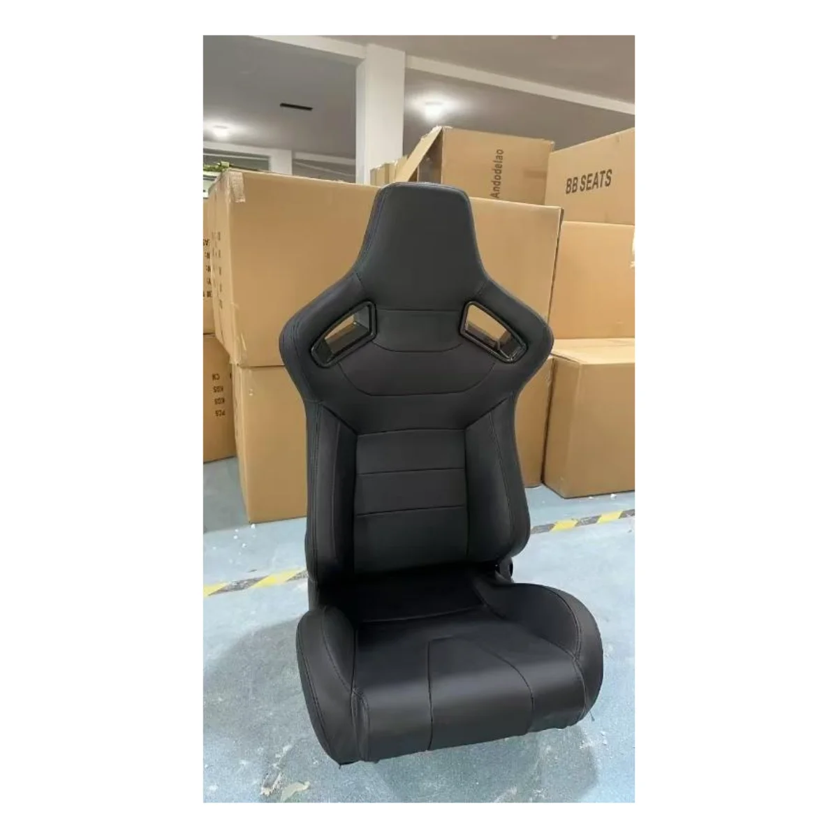 DOS 2026 New Bride Low‑Max Racing Simulator Seat Fiberglass Integrated Carbon Fiber PVC Cloth Sport Bucket Seat