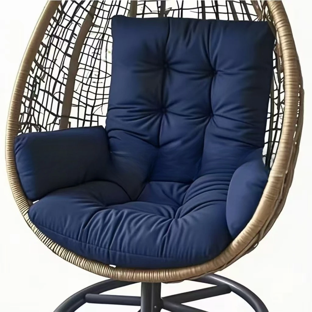 Balcony Egg Chair Cushion Seat Pad Swing Hanging Chair Mat Pillow Patio Garden Outdoor Thickened Hammock Rocking Chair Seat
