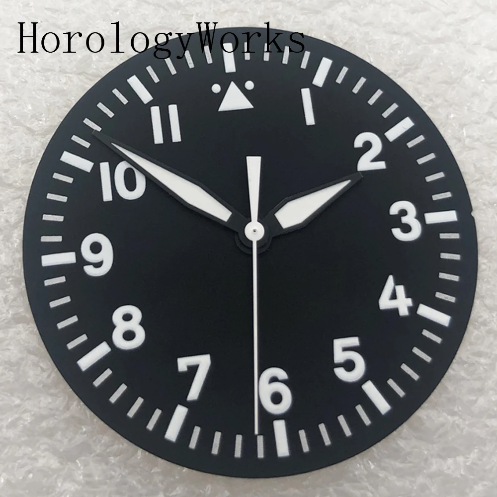 35.5 مللي متر الطلب العقيمة + الأيدي مضيئة صالح Mingzhu2813/3804 Miyota8205/8215/821A ساعة يد تعمل بالحركة أجزاء