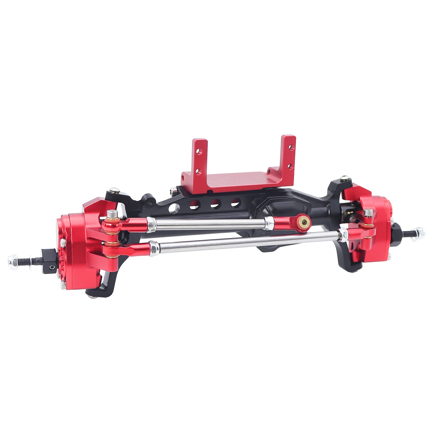 Servo Mount AR45P Portal Axle 4-link Suspension For 1/10 RC Crawler AXAIL SCX10III CNC Aluminum Alloy Upgrade Parts
