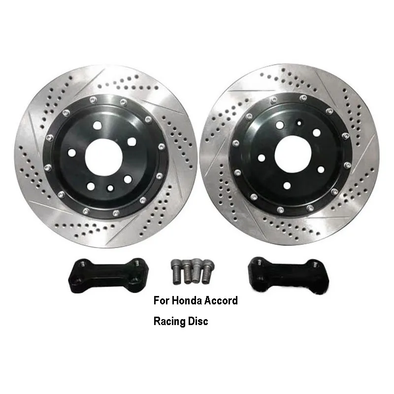 KLAKLE Designer Brake Disc Expand  355*10MM Alloy Center Bell For Honda Accord Rear  Caliper