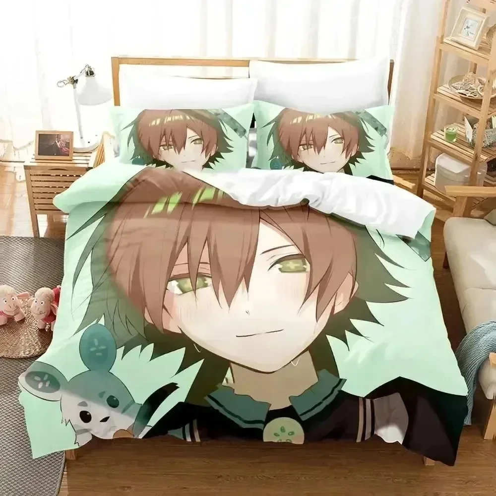 Anime Game Olympia Soire Bedding Set Boys Girls Twin Queen Size Duvet Cover Pillowcase Bed Boys Adult Fashion Home Textileextile