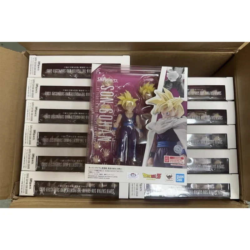 

In Stock Bandai S.H.Figuarts Super Saiyan Son Gohan The Warrior Who Surpassed Figure Anime Action Model Figurals Brinquedos Toys