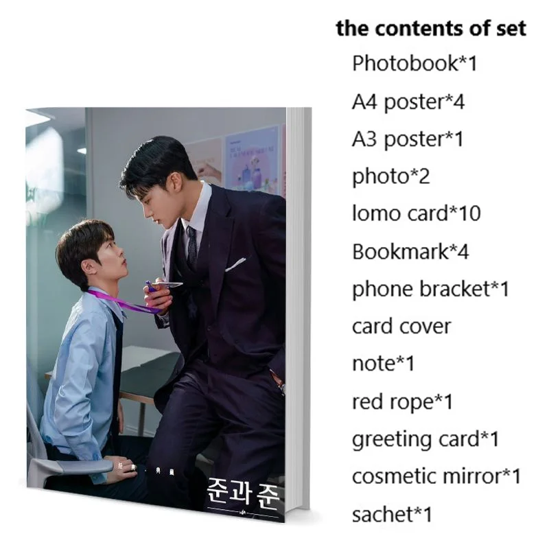 

Jun And Jun Ki Hyun-woo Yang JunMo Cho Chan-hyun Photobook Set With Poster Lomo Card Bookmark Photo Album Art Book Picturebook