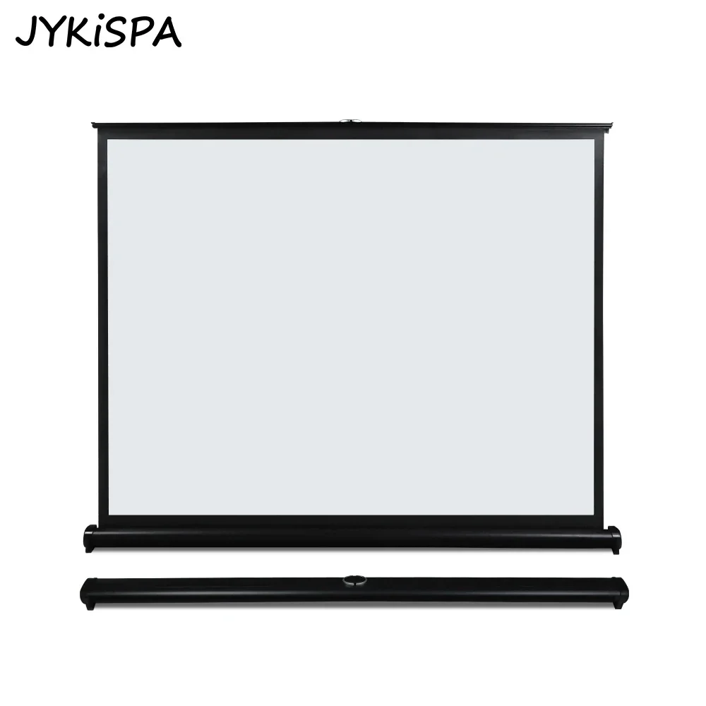 Home Theater Portable Projector Screen 40 50 Inch Projector Display for Business Meeting Camping Outdoor