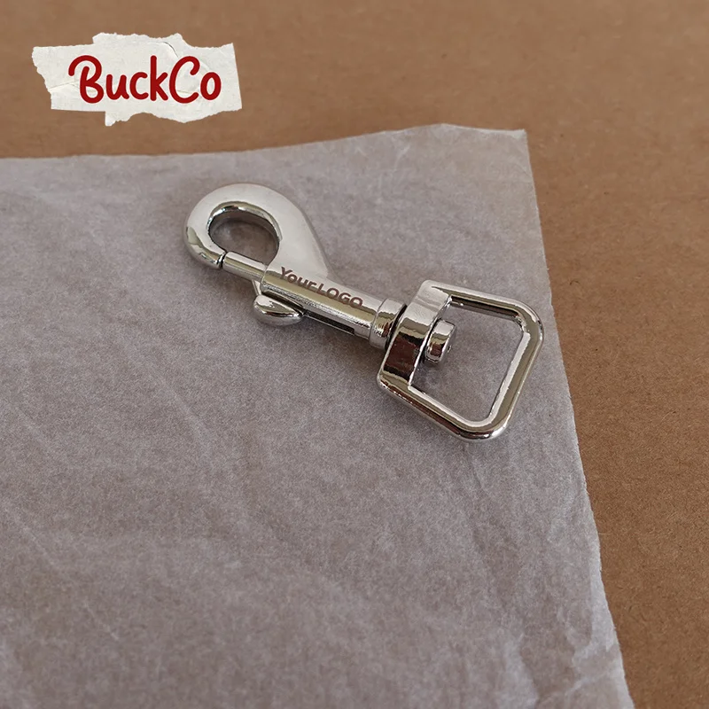 

20pcs/lot Engraved 15mm silver high quality metal non-welding hook buckle can be used for dog collar dog leash accessories HO15S