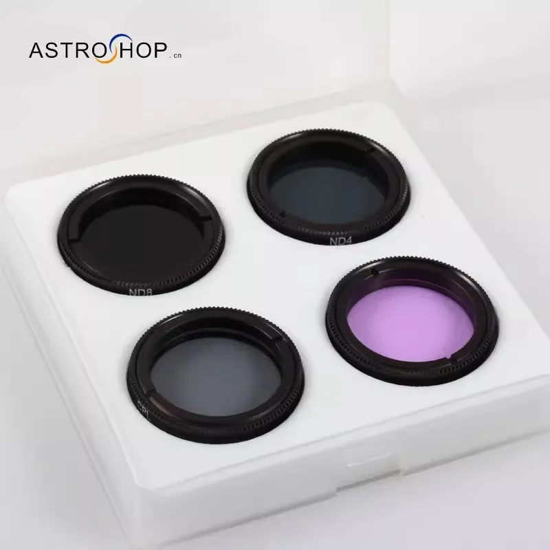 

Hercules Astronomical Visual Filter Set 4 Pieces 1.25inch ND4 ND8 CPL Moon & Skyglow s8217 Telescope Eyepiece Accessory