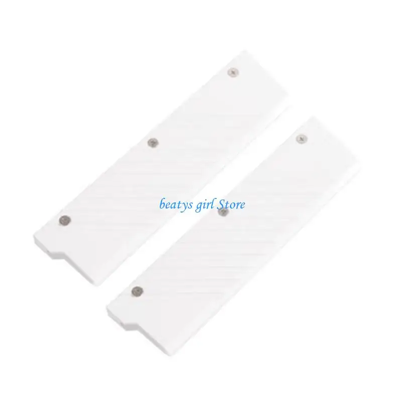 C7AB Computer Water Coolers Aluminum Memory Heat Sink Heatsink Radiators Memory Cooling Vest for DDR5 Desktop Memory