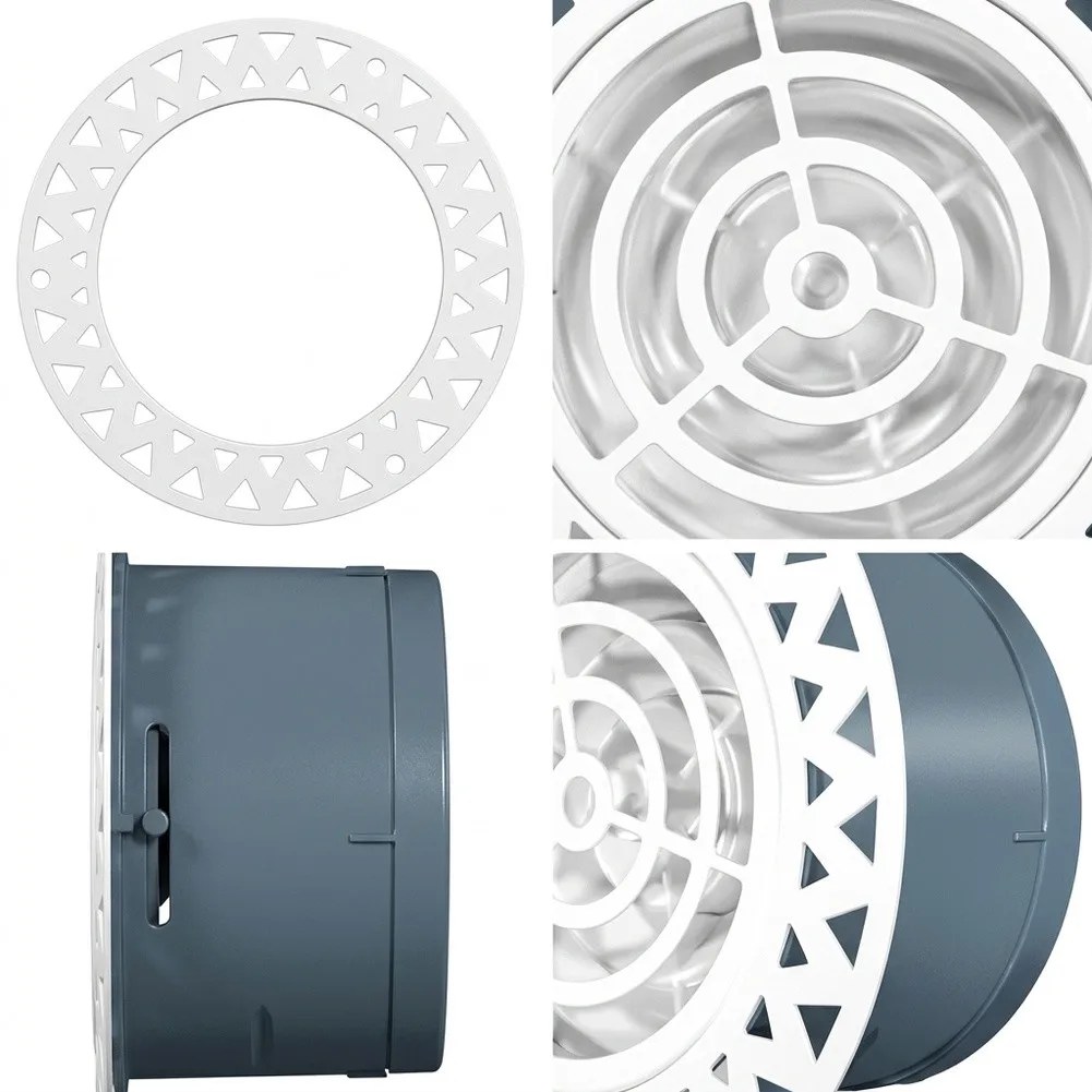 Edgeless Air Outlet Compatible with Standard HVAC Installations Featuring Low for bass Noise and Smooth Air Delivery
