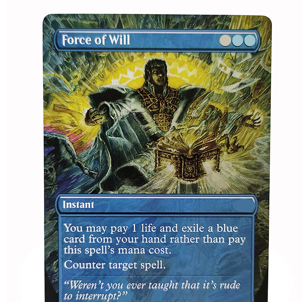 Professional customization Magical Proxy High Quality NON FOIL Cards Deflecting Swat Force of Will Vampiric Tutor Cyclonic Rift