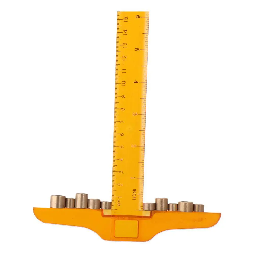 10pcs Wear Resistance Sintered Bronze Bearing Sleeve Gold Self-Lubricating Bushings Ball Bearing Household Equipment