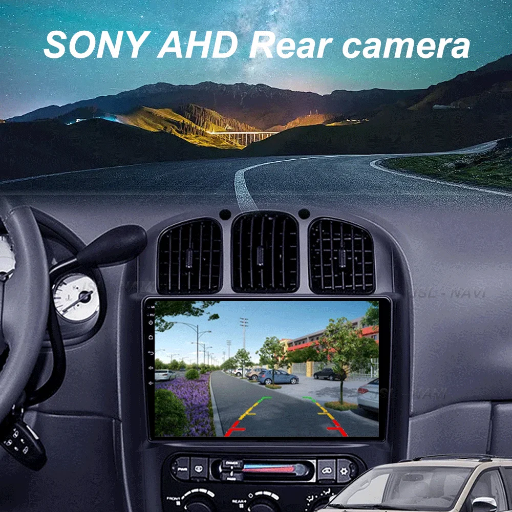 Android 16 For Chrysler Voyager RG RS Town & Country RS 2000 - 2007 Auto Carplay Stereo Player Multimedia Radio GPS Navigation