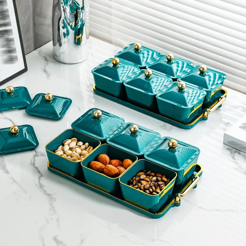 

Домашняя тарелка с фруктами для гостиной, журнальный столик, органайзер для сухофруктов с орехами, ящик для хранения конфет