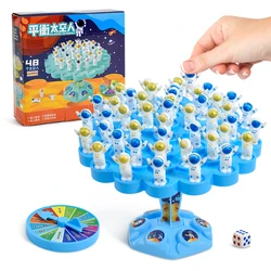 Children's Spaceman Balance Tree Toy Educational Montessori Math Toys Balancing Board Parent-Child Interaction Table Games Gift