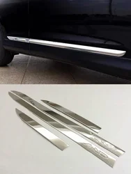 Accessories For Honda CRV CR-V 2012-2016 Stainless Steel Side Door Molding Body Strip Streamer Protection Lid Molding Cover Kit
