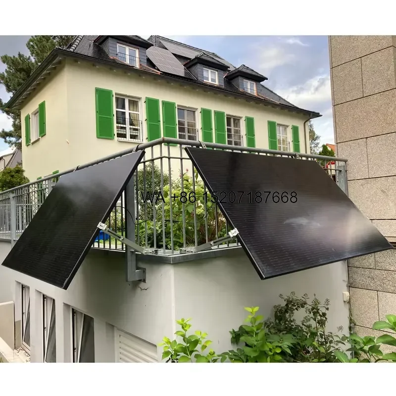 Wmwmnu for Balkonkraftwerk 800W Easy Solar Kit Plug and Play Solar Panel Balcony Power Plant System EU Warehouse
