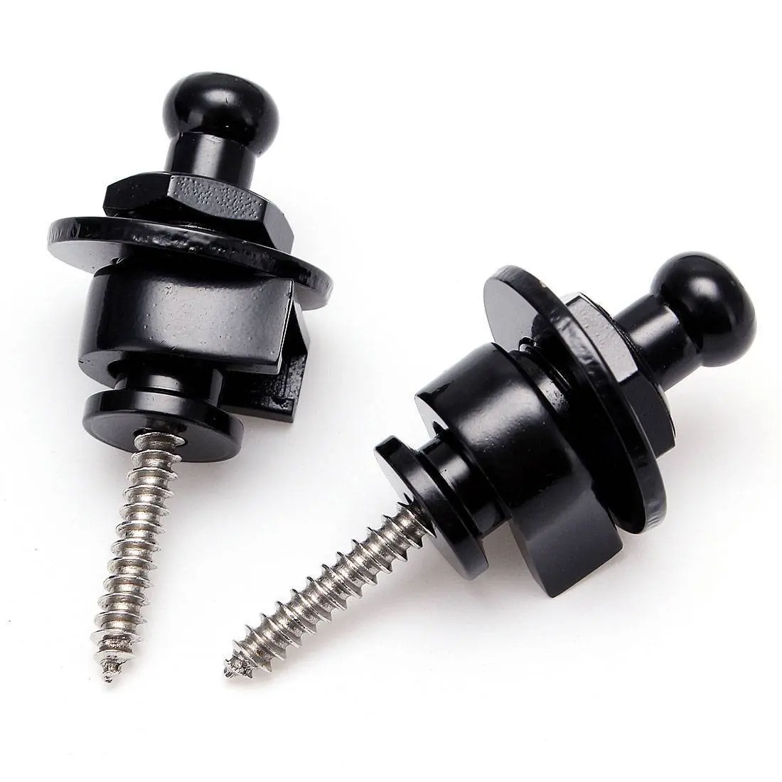 2 Stück Riemens chloss Sicherheits schloss End knopf Gitarren gurte Gürtels chnalle für Gitarre