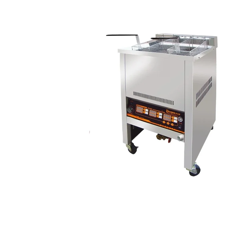 Commercial oil-water mixed fryer Electric fryer Cabinet French fries machine Fried chicken Large capacity skewers Fritters