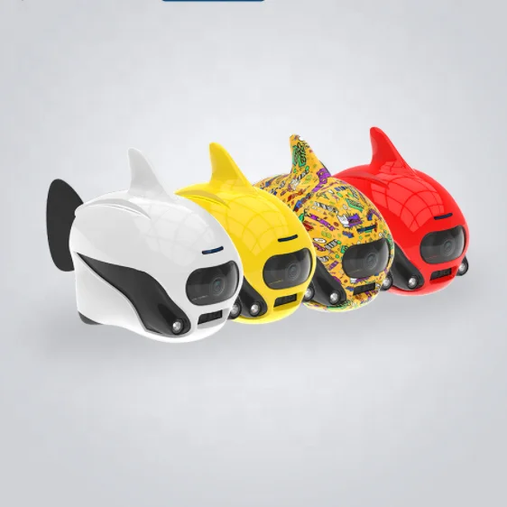 Submersible Wireless Remote Control Underwater  with 4K HD  WIFI Connection Bionic Design Fish Robot Pet