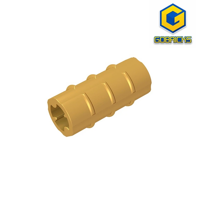 Gobricks GDS-1287 CROSS AXLE, EXTENSION M/3 RIBS@Cross shaft connector compatible with lego 6538 59443 children's DIY