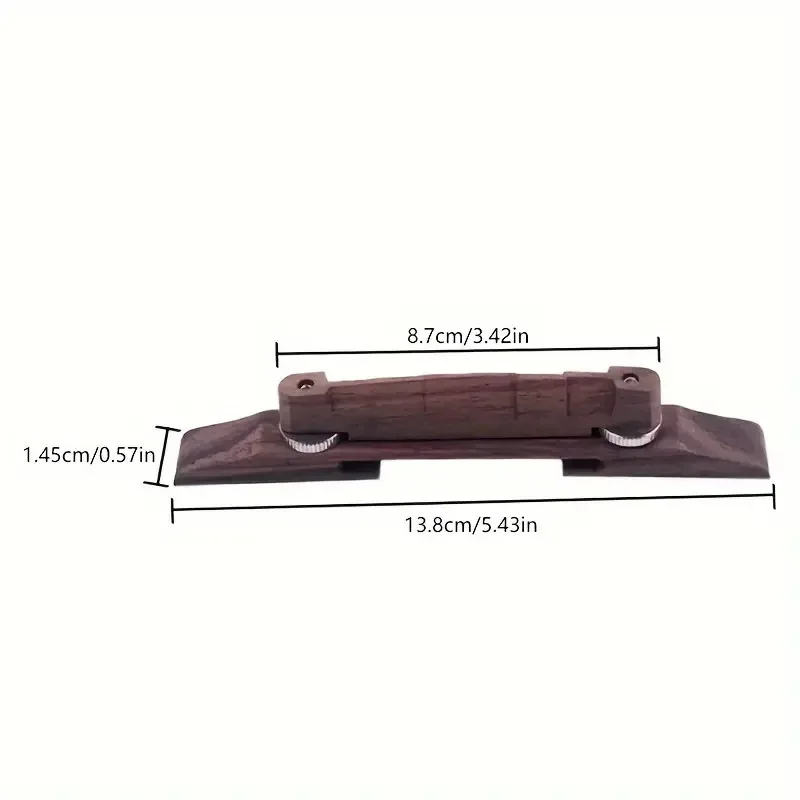 

Mandolin Bridge Replacement Part Mandolin Rosewood Bridge Base / Saddle