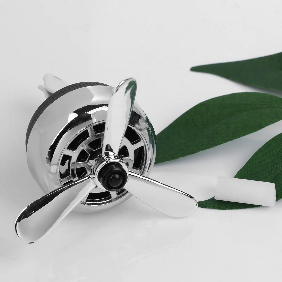 

3Pcs Car Perfume Aromatherapy Air Purifier Zinc Alloy Decoration Air Outlet Vent Clip Metal Simple Car Purifier